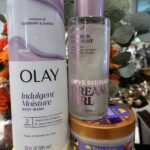 Olay Indulgent Moisture Body Wash & Tree Hut Meyow Body & VS: Love Shimmer - Dream Girl Fragrance Mist 