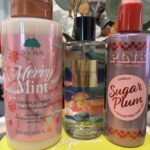 VS - Very Sexy Now Fine Fragrance Mist & Starlit Sugar Plum Oil & Tree Hut Merry Mint Bodywash