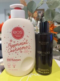 EOS Shea Better: 24h Moisture: Peppermint Cashmere & VS Very Sexy Night Fragrance Mist