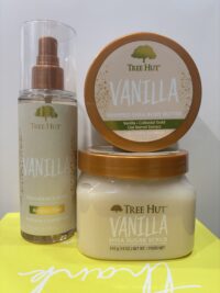 Tree Hut Shea Sugar Forming Gel Wash, Fragrance Mist & Whipped Shea Body Butter: Vanilla