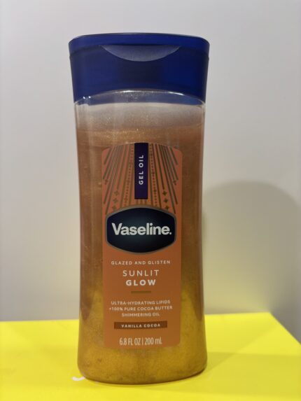 Vasline Glazed & Glisten Sunlit Glow  Gel Oil - Vanilla & Cocoa