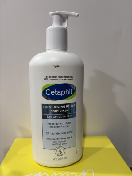 Cetaphil Moisturing Relief Body Wash 24hrs  Dryness Relief - Dry, Sensitive Skin 20floz