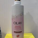 Olay Intensely Hydrating Hyaluronic Serum Complex Body Wash Strawberry Fizz Scent