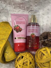 B&B  [Mini Mist+Lotion]  Strawberry Pound Cake