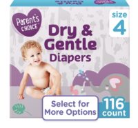 Parents Choice Pampers Size 4-116ct