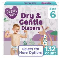 Parents Choice Pampers Size 6- 132ct